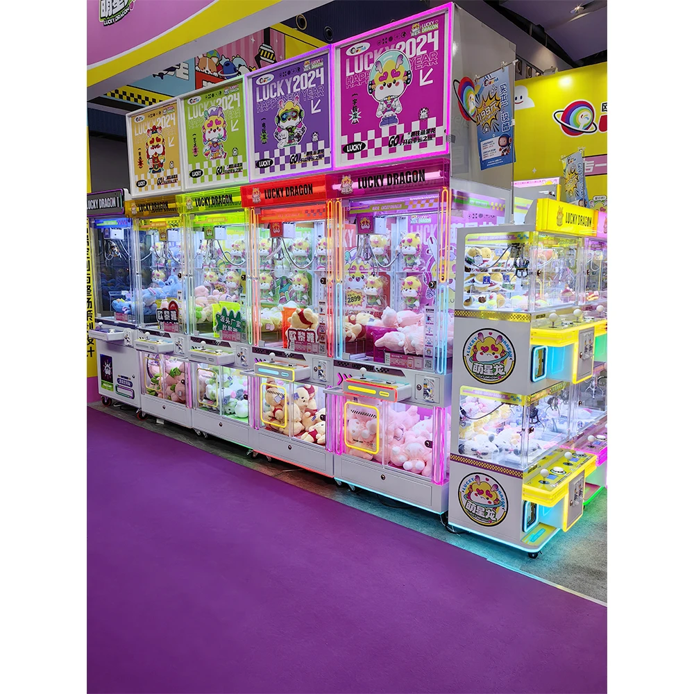 Arcade Toy Claw Vending Machine - # Nova máquina de garra colorida