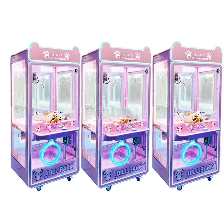 Arcade Toy Claw Vending Machine - Máquina de jogo operada por moeda,