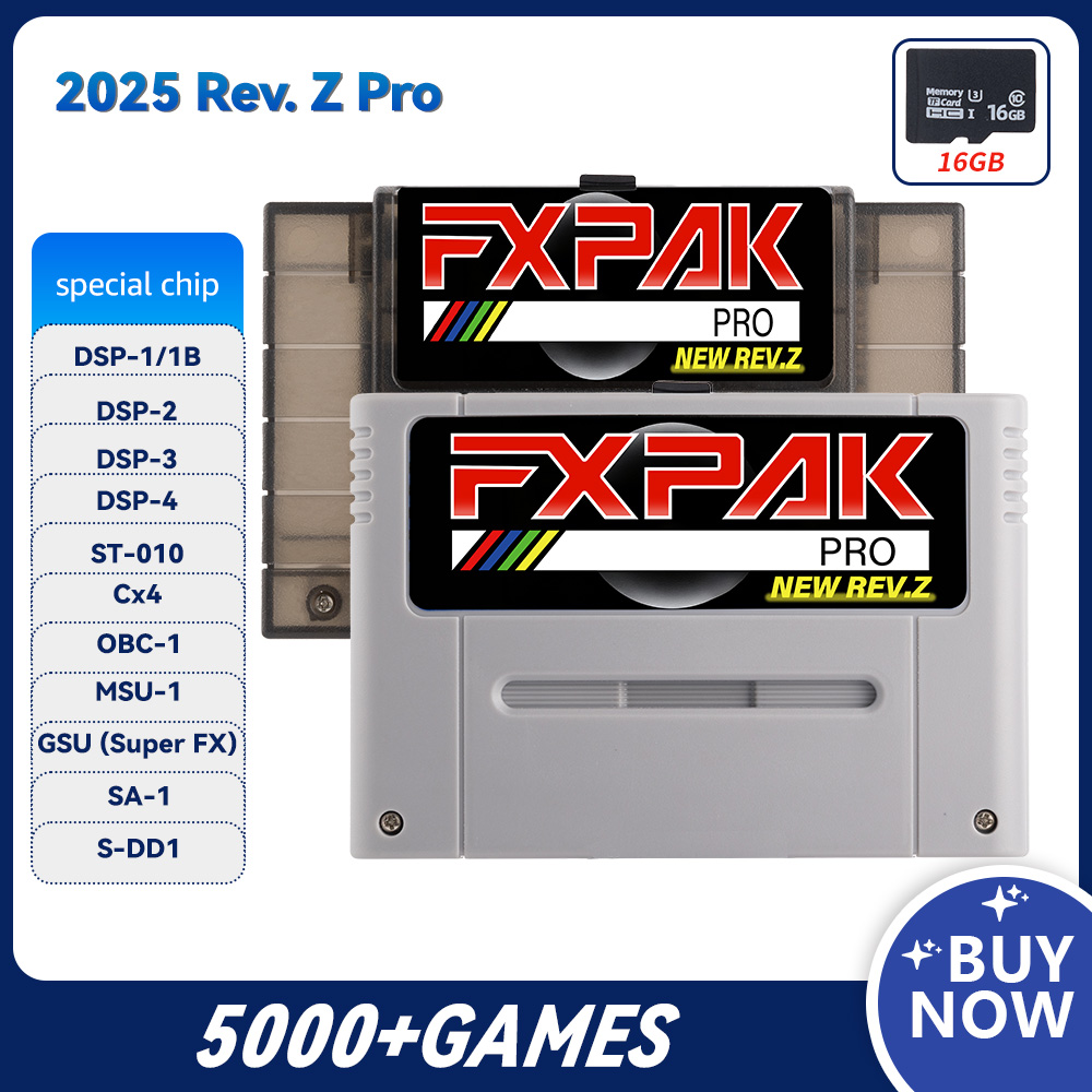 Arcade Z - Última Versão FXPAK Rev. Versão Z
