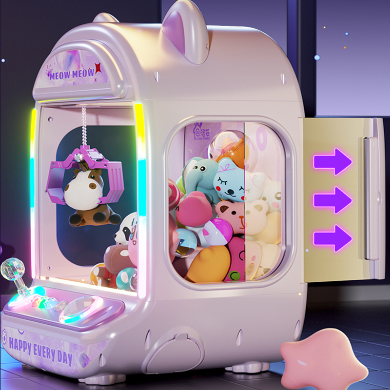 Claw Crane Machine - Diy roxo máquina de boneca automática