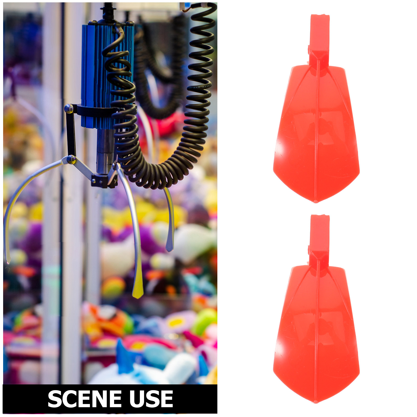6 Peças de Garras de Plástico  - Arcade Games And Vending avaliação e preço
