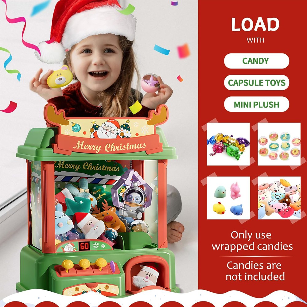 Maquina de Natal para crianças - Arcade Games And Vending avaliação e preço
