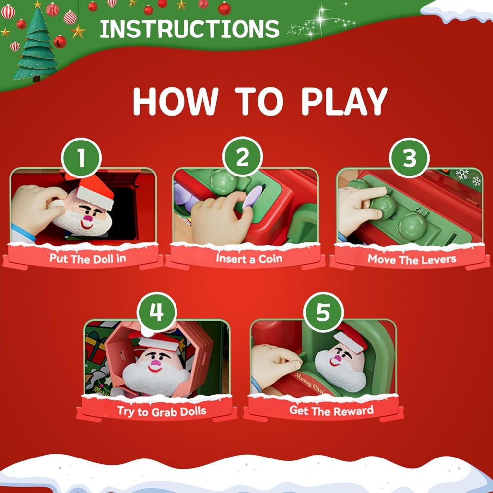 Maquina de Natal para crianças - Arcade Games And Vending avaliação e preço