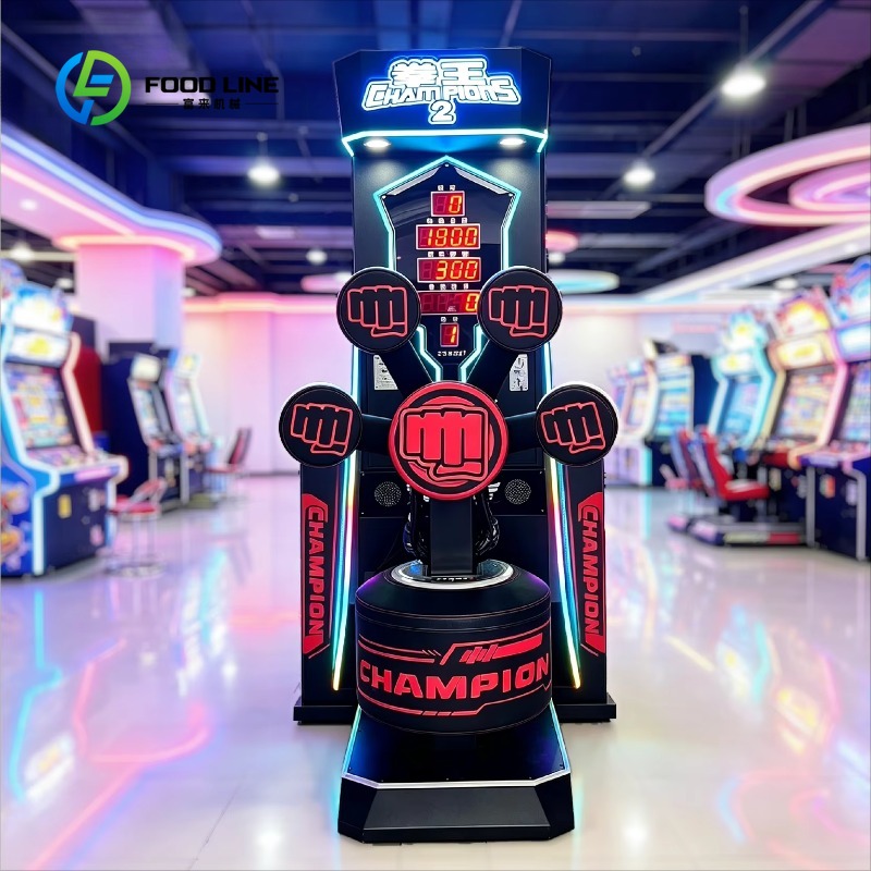 Máquina de Boxe Eletrônica Com - Boxing Machine Arcade avaliação e preço