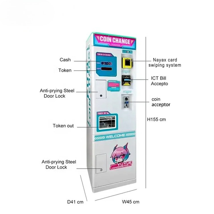 Máquina Dispensadora de Moedas - Arcade Card Vending Machine avaliação e preço
