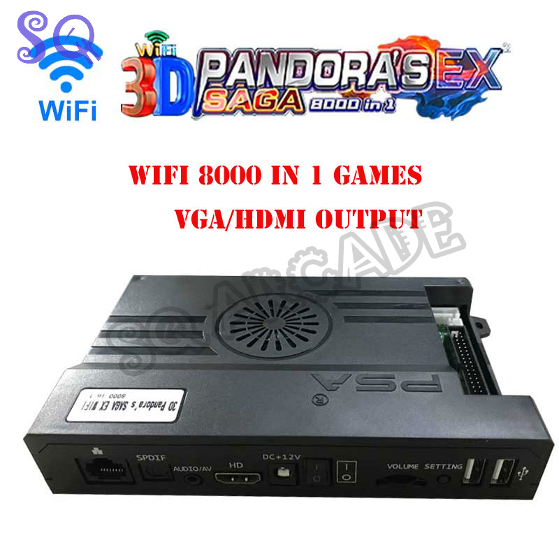 Arcade Pandora Saga Box EX2 80 - Arcade Game Cabinet avaliação e preço