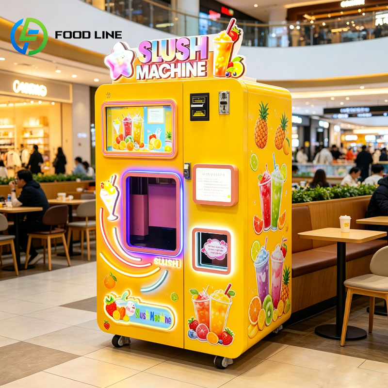Máquina de Venda Automática In - Slushie Machine Vending avaliação e preço