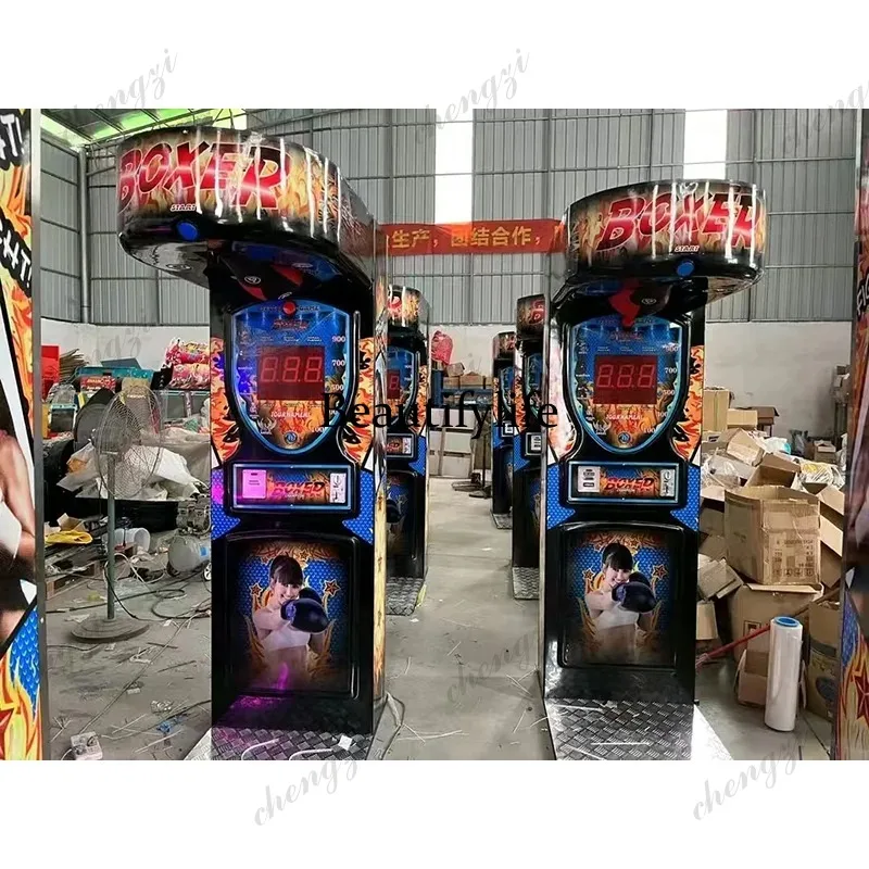 Máquina de Jogo de Boxe Indoor - Boxing Machine Arcade avaliação e preço